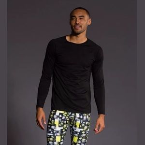 Onzie Active Reglan LongSleeve Top Shirt Black M/L